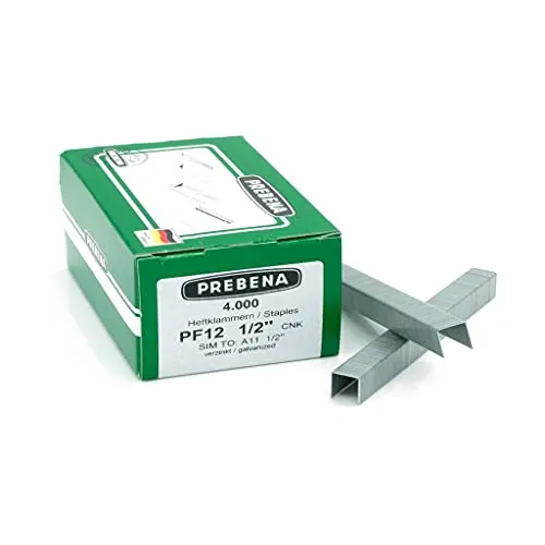 PREBENA HEFTKLAMMERN VERZINKT PF12CNK von Prebena