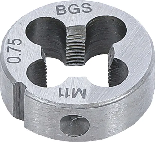BGS Gewindeschneideisen | M11 x 0,75 x 25 mm von BGS technic