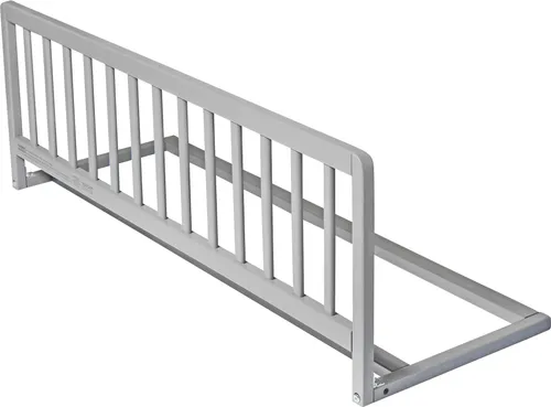 Safetots Holzbettschutz 110cm x 38cm – Sicheres Bettgitter in Grau