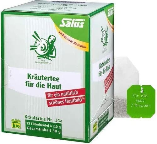 KRÄUTERTEE für die Haut Nr.14a Bio Salus Fbtl. 2 g
