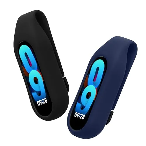 kwmobile Clip Halter kompatibel mit Xiaomi Mi Band 10/9 / 8