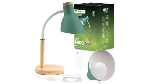 Lampka Biurkowa Szkolna Kreślarska Stołowa Dekoracyjna E27 NIKO Zi 5907568603887
