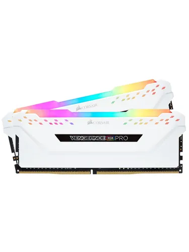 Corsair Vengeance RGB PRO 16 GB DDR4-3000 Dual-Kit in weiß von Corsair