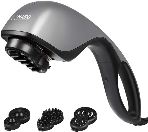 NAIPO Handmassagegerät Nacken Schulter mit Infrarotfunktion von NAIPO