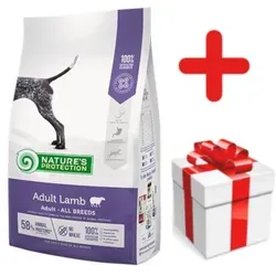 NATURES PROTECTION Lamb Adult 12kg - Premium Hundefutter - Hochwertiges Lammfleischfutter für erwachsene Hunde, reich an Nährstoffen und ideal für eine gesunde Ernährung.