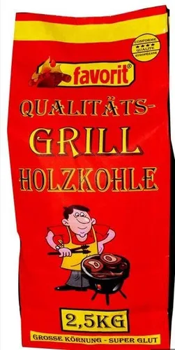 Favorit Holzkohle 2,5 kg