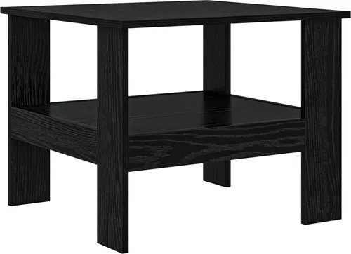 vidaXL Couchtisch Schwarz Eichen-Optik 57 x 55 x 45 cm von vidaXL