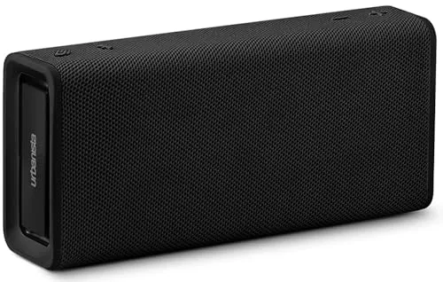 Urbanista Brisbane Plus Bluetooth 5.3 Lautsprecher - Tragbarer Bluetooth-Lautsprecher mit 60 Std. Spielzeit, IPX5 wasserfest und Stereo-Systemkopplung für beeindruckenden Surround-Sound.