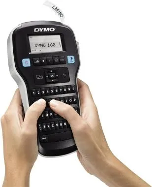 DYMO LabelManager 160 - Tragbares Etikettiergerät mit QWERTZ-Tastatur, einfaches Beschriften für Zuhause und Büro, umweltfreundlich und vielseitig einsetzbar