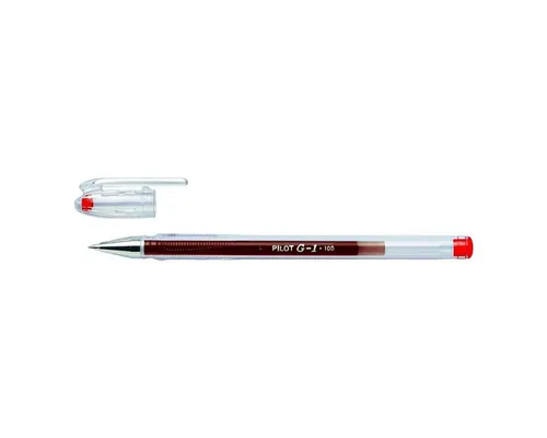 Pilot BL-G1-5T-R Gelschreiber rot - Präziser 0,3 mm Strich für feine Details, ideal für kreative Projekte und Notizen