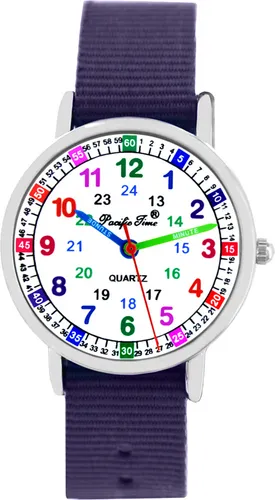 Kinder Armbanduhr Mädchen Lernuhr von Pacific Time