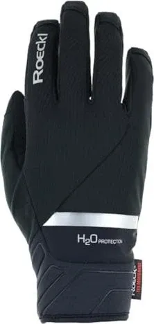 Roeckl Ranten 2 Waterproof Handschuhe lang black 10 - Fahrradhandschuhe, wasserdicht und ideal für kalte, nasse Wetterbedingungen beim Radfahren.