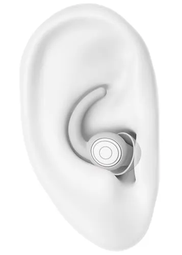 Ohrstöpsel Zum Schlafen - Geräuschunterdrückung, 2 Stück Silikon-Schlaf-Ohrstöpsel, Gehörschutz, Schallblockierung Für Konzerte, Reisen (Grau)