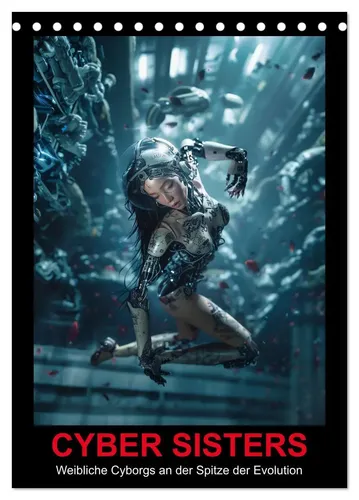 Thomas Meinert | CYBER SISTERS (Tischkalender 2026 DIN A5 hoch), CALVENDO...