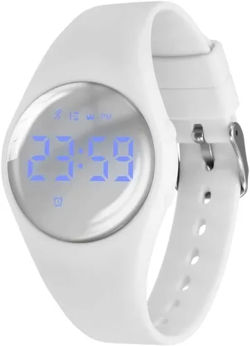 Multifunktionale Kinderuhr mit Schrittzähler - Armbanduhren – Spritzwassergeschützt mit USB-Ladung und sanften Vibrationsalarmen für eine stressfreie Nutzung im Alltag.