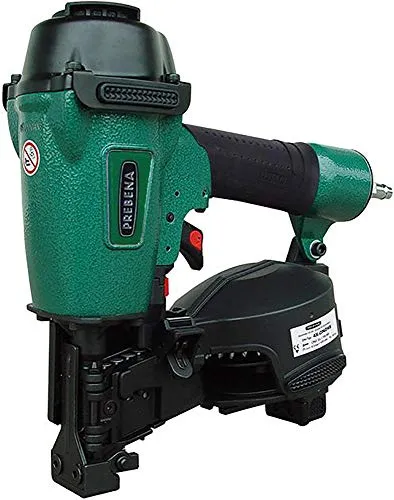 Prebena 4X-CNZ45 Druckluftnagler - Tacker für Dachpappnägel, leistungsstark bei 5-7 bar Arbeitsdruck und ideal für präzise Nagelungen mit geringem Luftverbrauch von nur 1,7 l/Nagelung.