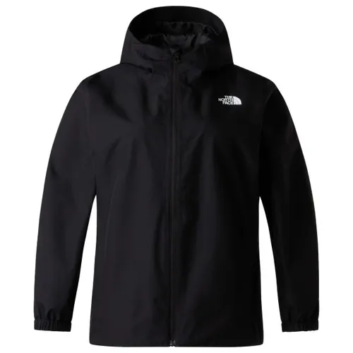 The North Face - Women's Plus Quest Shell - Regenjacke 2X Schwarz - Wasserdichte und winddichte Regenjacke mit verstellbarer Kapuze in 2X Schwarz. Ideal für Outdoor-Aktivitäten und den Alltag. Hergestellt aus 100% Polyester mit DWR-Imprägnierung.