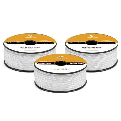 Ketten, Drähte & Seile Weiß von Abma Cord