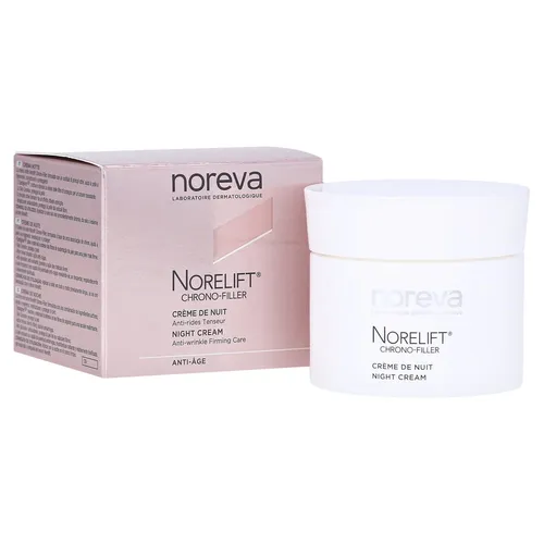 Norelift Nachtcreme 50 ml - Anti-Aging Pflege für eine strahlende Haut - Arzneimittel, fördert die Regeneration der Haut über Nacht und sorgt für ein frisches, jugendliches Aussehen.