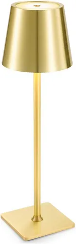 Vivitar LED Tischleuchte mit 3 Farbtemperaturen -Wiederaufladbar,Touch-Dimmer,IP54 Wasserdicht, LED fest integriert, Kaltweiß, Neutralweiß, Warmweiß