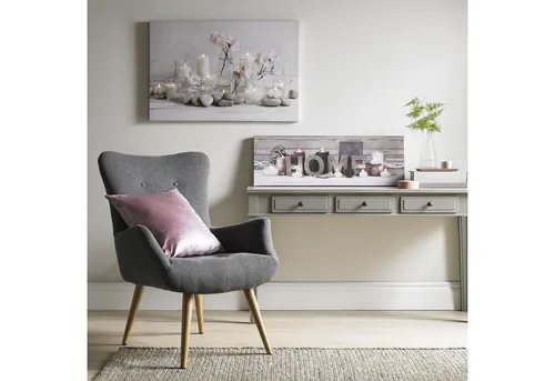 Xora Leinwandbild mit Beleuchtung, 90x60 cm, rechteckig von Art for the home