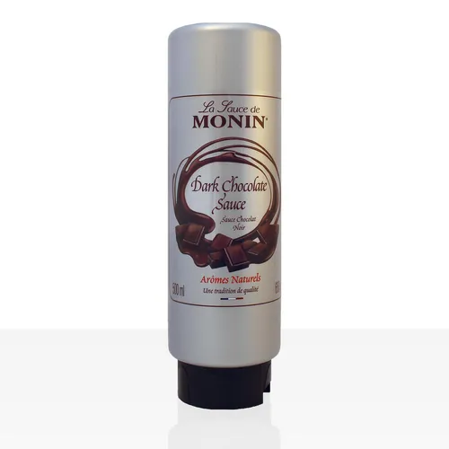 Monin Sauce Dunkle Schokolade 0,5 l, Schoko-Soße von Monin