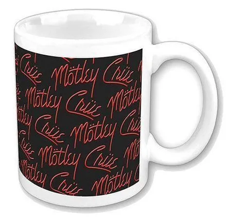 MÖTLEY CRÜE TASSE KAFFEETASSE GIRLS GIRLS GIRLS LOGO BOXED MUG BECHER