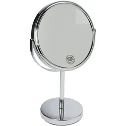 Stellspiegel aus Metall, 10-fach vergrößert - Entdecken Sie den eleganten Metall-Stellspiegel mit 10-facher Vergrößerung für präzise Make-up-Anwendungen. Ideal für Ihr Make-up Zubehör und unverzichtbar für Ihre Schönheitspflege!