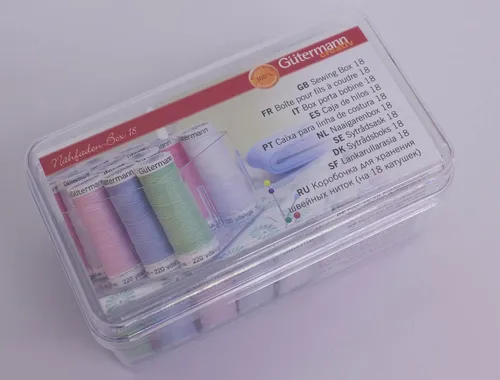 Gütermann Nähgarnbox für 18 Garnrollen (Nähfadenbox) von Gütermann GmbH