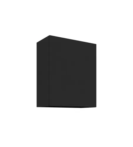 Küchen-Preisbombe Hängeschrank 60 cm SIENA Schwarz in schwarz von Küchenpreisbombe