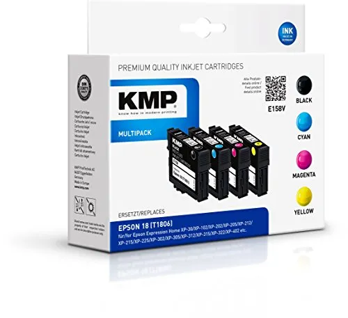 KMP Multipack für Epson Expression Home XP-102/XP-202, E158V