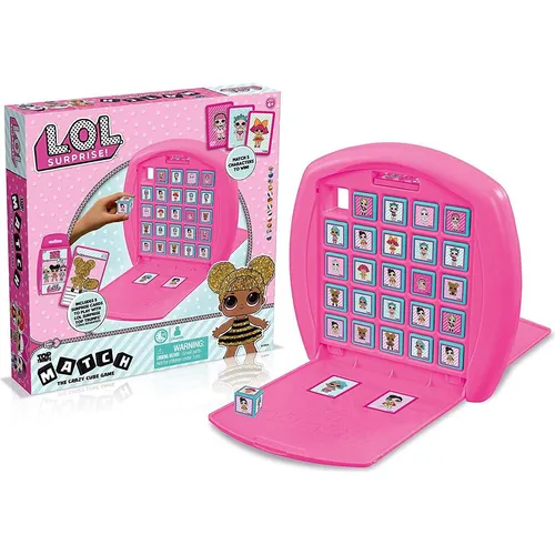 Winning Moves Top Trumps Match L.O.L. Surprise (Deutsch, Englisch, Französisch, Italienisch, Spanisch, 2 Spieler) (318123)