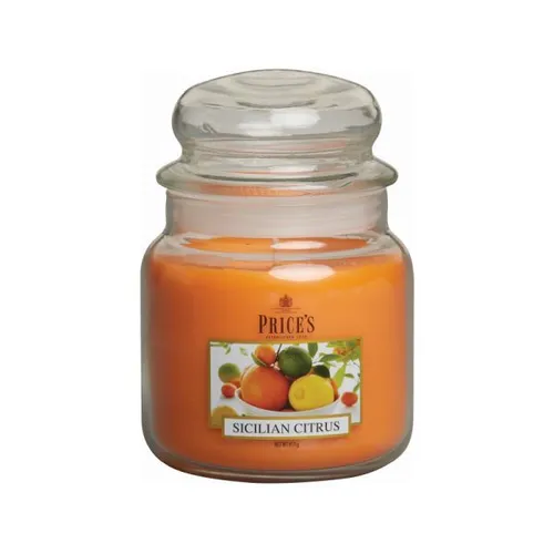  Prices Candles - Duftkerze Sicilian Citrus - 411g Bonbonglas 36,25 EUR/kg