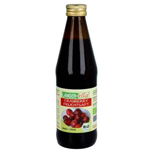 Cranberry BIO 100% Direktsaft 330 ml