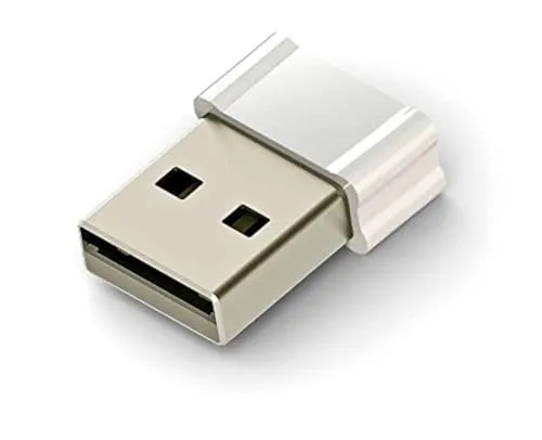 AirDrive USB Mouse Jiggler White - Mausbeweger, Rüttler, verhindert Bildschirmschoner und Schlaf-Modus