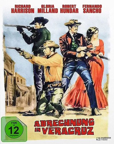 Abrechnung in Veracruz - Mediabook - Western-Film auf Blu-ray und DVD, bietet hochwertige Bild- und Tonqualität für ein unvergessliches Filmerlebnis.