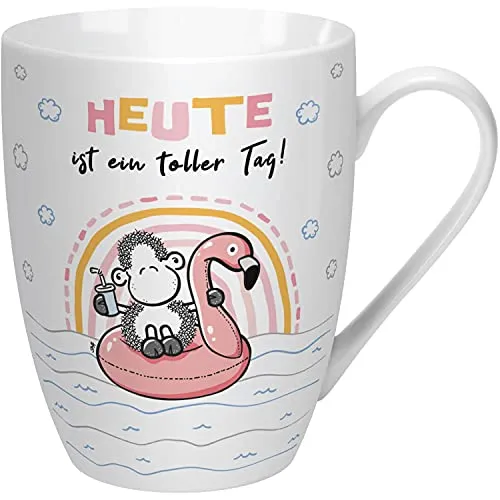 Sheepworld Tasse mit Spruch 