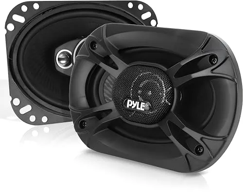 Pyle 4-Wege Auto Lautsprecher Set, 15x23cm