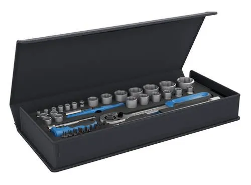 Gedore TC 19-20-MU-10 Steckschlüsselsatz - Werkzeug-Sets, hochwertiger Steckschlüsselsatz mit 10 Teilen für präzise Anwendungen und langlebige Leistung.
