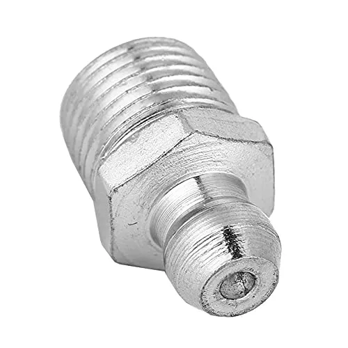 Hydraulische Schmiernippel 10 Stk. M10 * 1 Stabiler und langlebiger Schmiernippel, Standard-Sortiment, gerade, 90 Grad, 45 Grad für Maschinenbau(Straight)