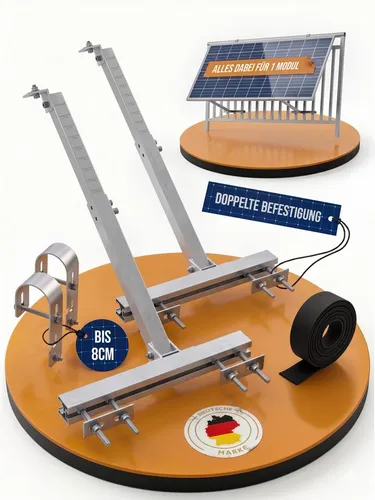 Lichtblicker Solarmodul-Halterung für Balkonkraftwerk