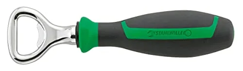 STAHLWILLE Flaschenöffner Kapselheber | ergonomischer 3-Komponentengriff, Länge 160 mm | für Küche und Werkstatt | Made in Germany
