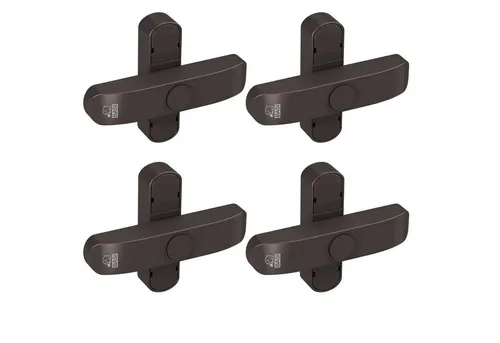 BASI Fensterbeschlag Fenstersicherung (Spar-Set, 4 St)
