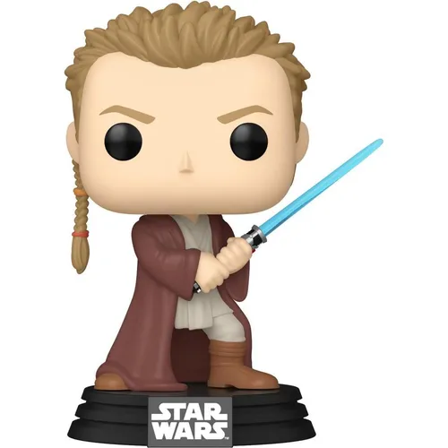 Funko Star Wars: Episode I - Die dunkle Bedrohung Anniversary POP! Vinyl Figur Obi-Wan(Young) 9 cm (OC76018)