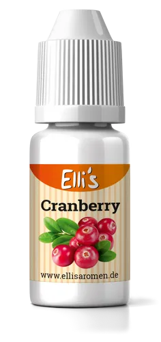 Ellis Lebensmittel Aroma  - Geschmack: Cranberry  - 10ml Konzentrat