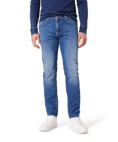 PIONEER AUTHENTIC JEANS Herren Jeans Rando - Regular Fit Herren Jeans aus Blue Denim mit MEGAFLEX-Technologie für hohe Flexibilität und perfekten Komfort - ideal für den Alltag.