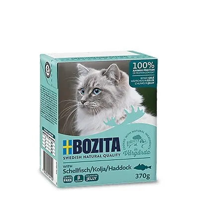 Bozita Häppchen in Gelee mit Schellfisch BOZITA 7300330049100