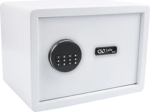 Olympia GOsafe 2.0 / 110 - Sicherer Code-Safe - Frei stehender Safe mit 16 l Kapazität, individueller Code-Eingabe und Alarmfunktion bei falscher Eingabe. Ideal für die sichere Aufbewahrung von Wertsachen.