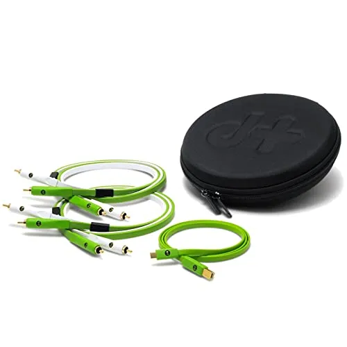 Neo d+ 2x Stereo-Cinch Kabel 1m - HiFi-Kabel, hochwertiges 2x Stereo-Cinch Kabel mit 1m Länge für erstklassigen Klang und optimale Signalübertragung.