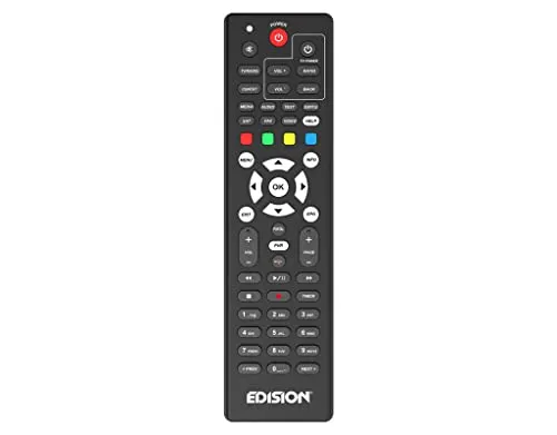 EDISION UNIVERSAL Fernbedienung EDI-RCU 3 Learn OS, PROGRAMMIERBAR, 2in1 TV & Receiver, Picco, Nano T265+, PING, Proton, PICCOLLINO, PICCOLLO, OS NINO+, OS NINO PRO, OS MINI 4K, OS MIO+ 4K